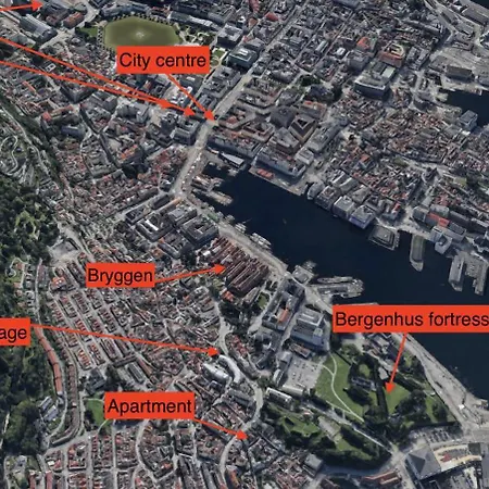 Family Friendly 3br - Quiet Area - Behind Bryggen 아파트 *